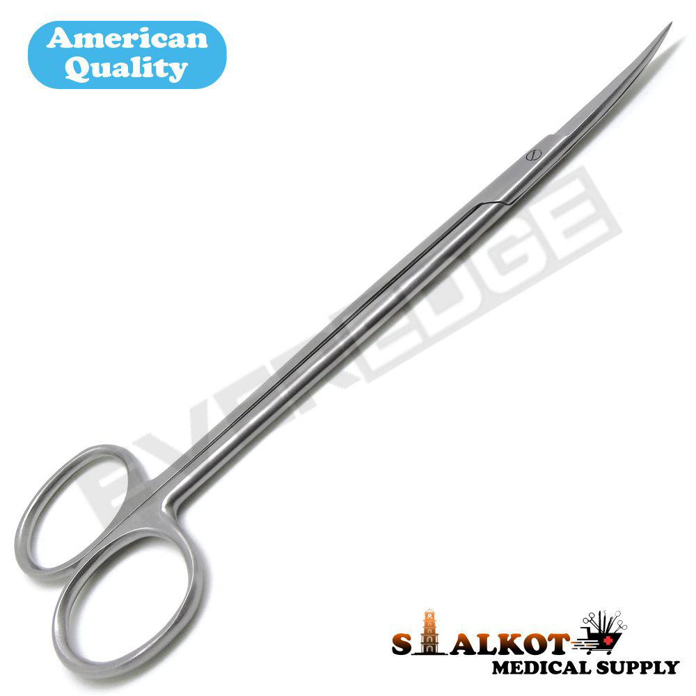 Dental Kelly scissors Cvd pointed,16cm